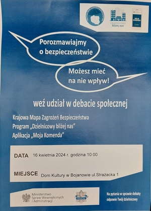 plakat debaty