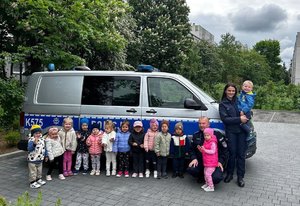 Policjanci podczas spotkania