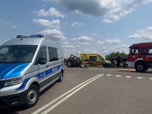 Pojazdy uczestniczące w zdarzeniu.