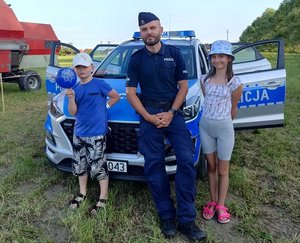 Dzielnicowi podczas spotkań.