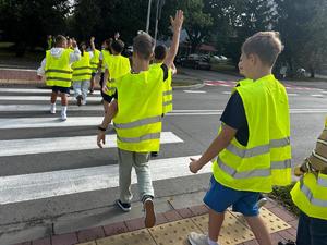 Policjantki podczas działań