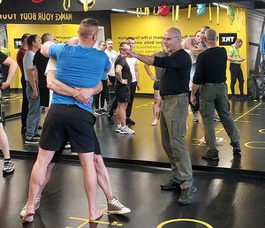 Uczestnicy podczas szkolenia