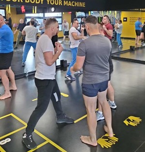 Uczestnicy podczas szkolenia