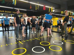 Uczestnicy podczas szkolenia