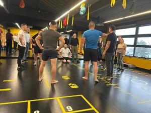 Uczestnicy podczas szkolenia