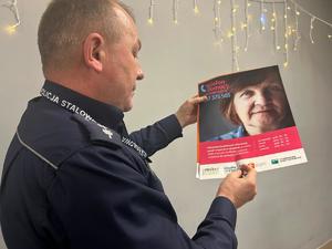 Policjanci podczas debaty