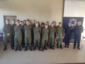 Uczniowie podczas konferencji