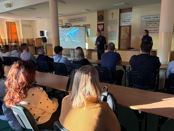 Spotkanie ze studentami