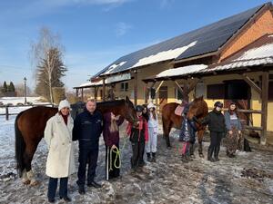 Mundurowi podczas spotkań