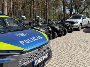 Mundurowi podczas działań