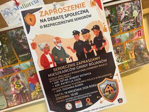 Policjanci podczas spotkania